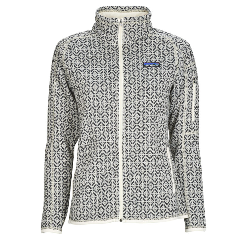 Sudadera Patagonia W'S BETTER SWEATER JKT color beige para mujer - 1