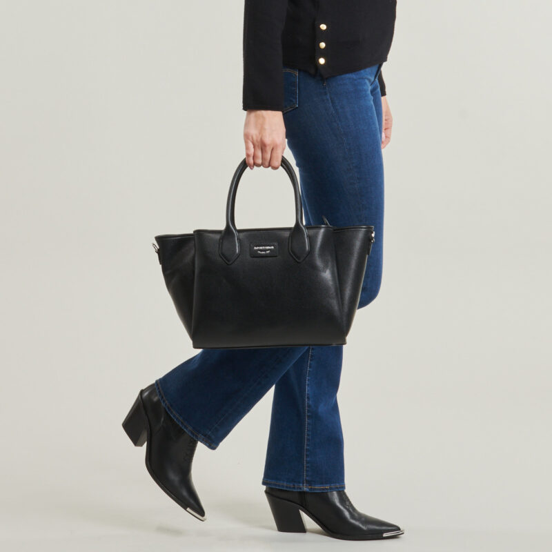 Donna Emporio Armani ODETTE TOTE M Nero Borsetta Donna - 6