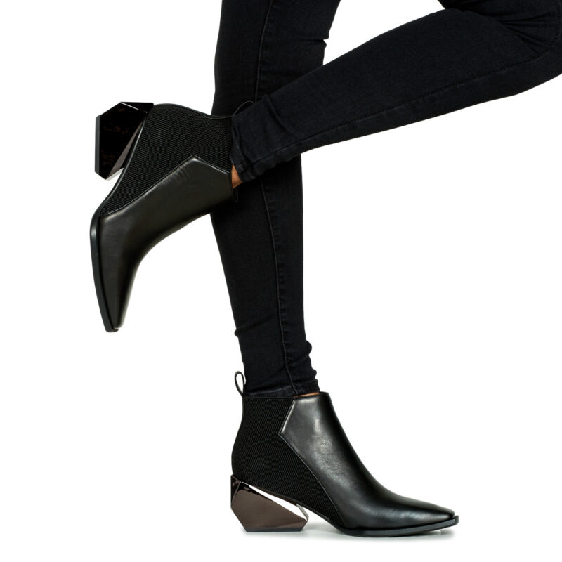 United nude Ricky Mid Nero Stivaletti Donna - 8