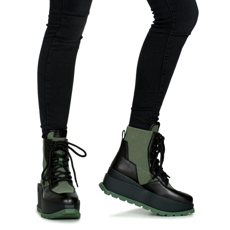 United nude Roko Trooper Kaki Stivaletti Donna - 8