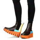 United nude Grip Chelsea Lo IV Marrone Stivaletti Donna - 8