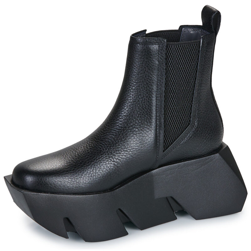 United nude Bull Chelsea Nero Stivaletti Donna - 4