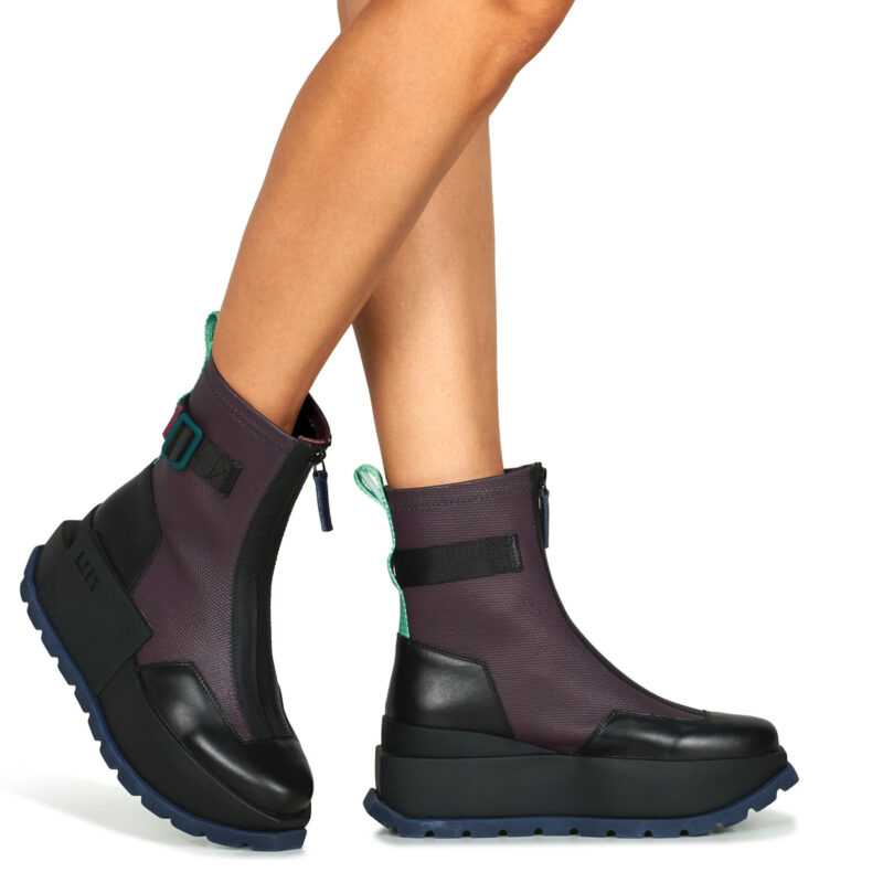 United nude Roko Bootie II Nero Stivaletti Donna - 8