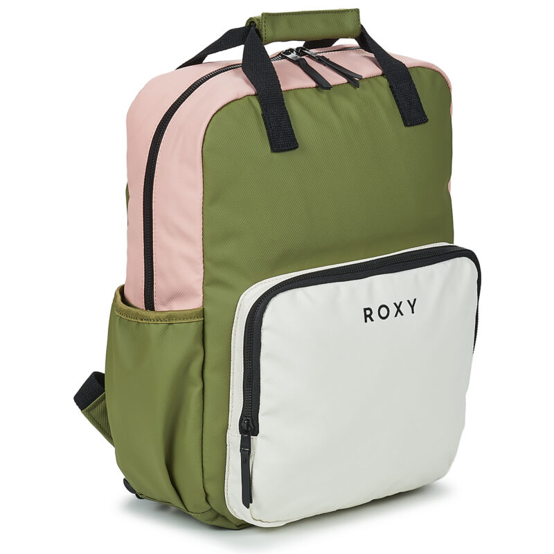 Roxy SCHOOLIE Khaki Rucksack - 2