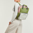 Roxy SCHOOLIE Khaki Rucksack - 6