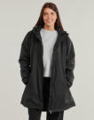 Mantella Roxy RAIN ROAD POLAR ZIP Grigio Mantelle Donna - 2