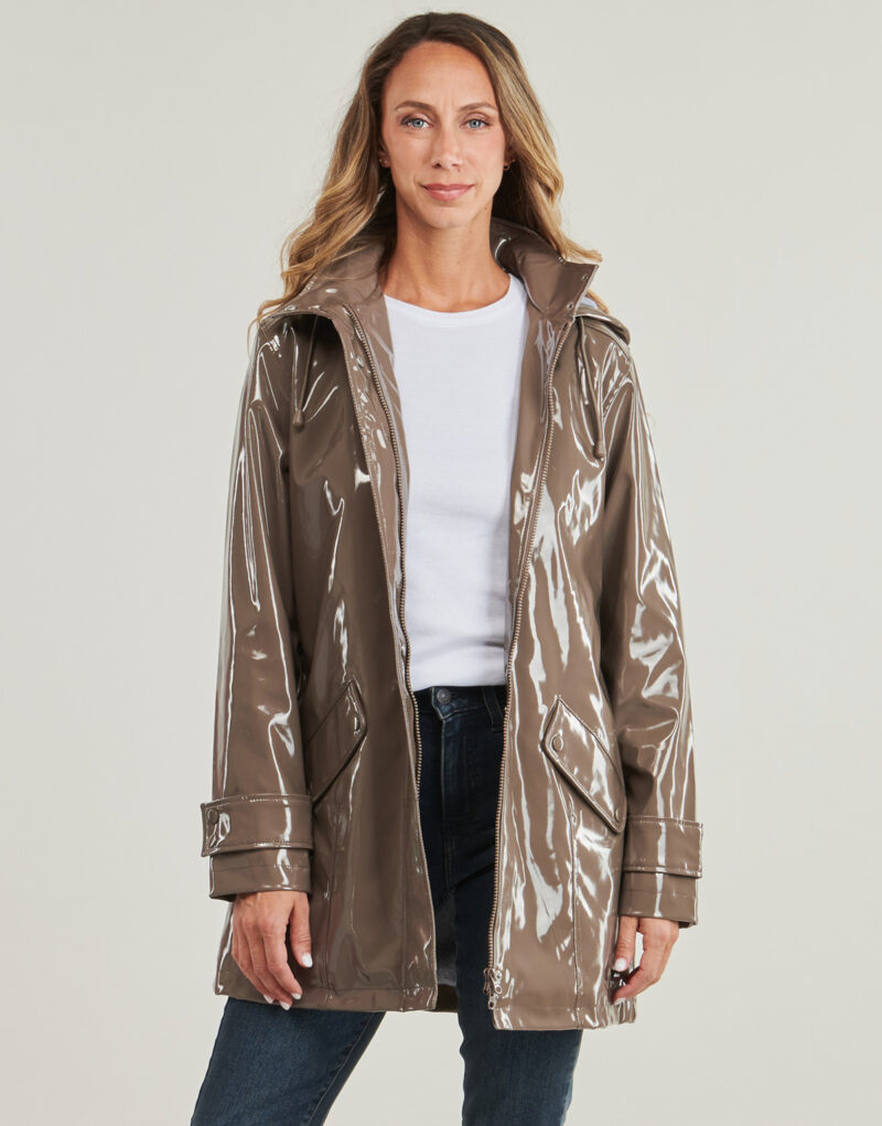 Mantella Armor Lux MAE Grigio Mantelle Donna - 2