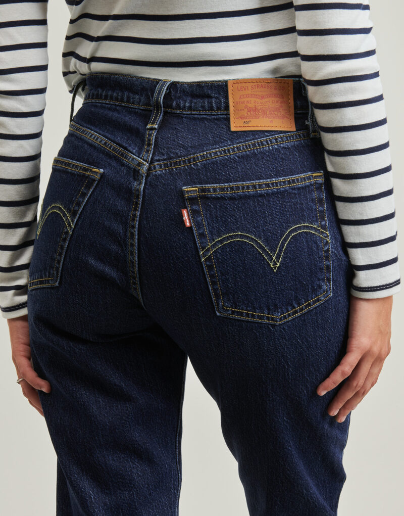 Jeans boyfriend  Levis  501® CROP  Blu -   Jeans boyfriend Donna - 5