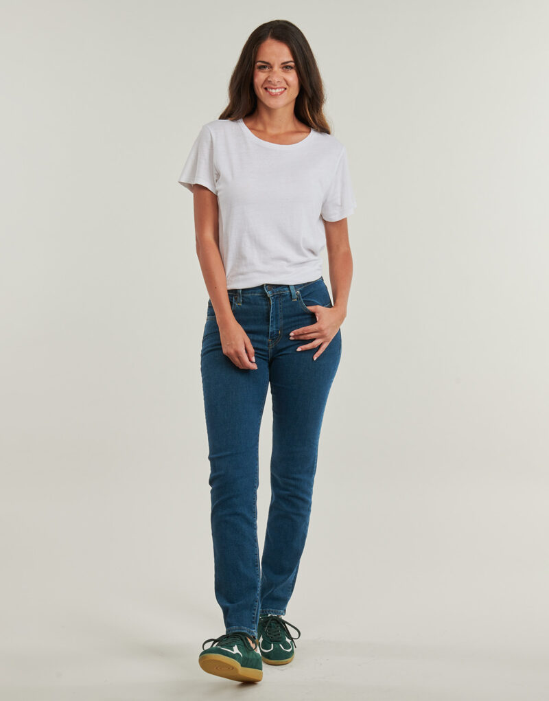 Jeans  Levis  724 HIGH RISE STRAIGHT  Marine -  Jeans Donna - 2