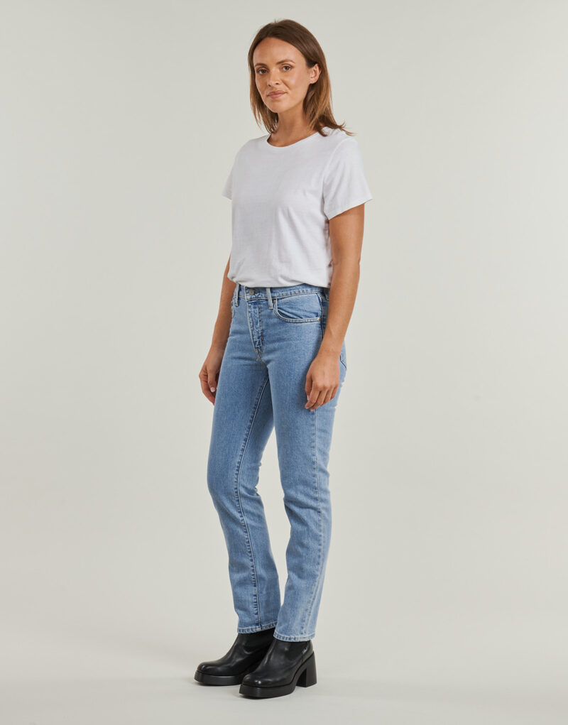 Jeans  Levis  724 HIGH RISE STRAIGHT  Blu -  Jeans Donna - 3