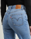 Jeans  Levis  RIBCAGE STRAIGHT ANKLE  Blu -  Jeans Donna - 5