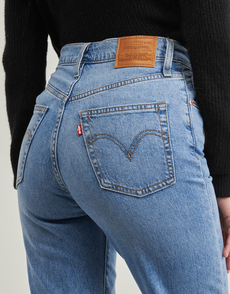 Jeans  Levis  RIBCAGE STRAIGHT ANKLE  Blu -  Jeans Donna - 5