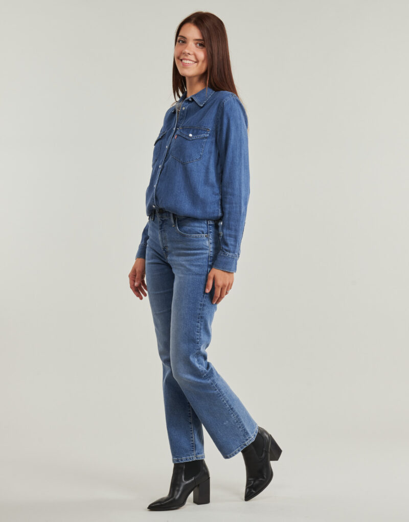 Jeans Bootcut  Levis  725 AUTHENTIC KICK BOOT  Blu -   Jeans Bootcut Donna - 3