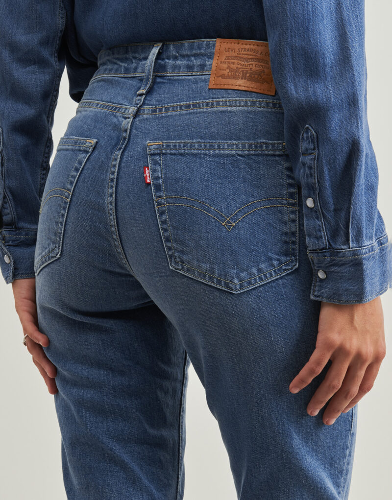 Jeans Bootcut  Levis  725 AUTHENTIC KICK BOOT  Blu -   Jeans Bootcut Donna - 5