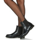 Dr. Martens  Flora Boot Blk Smooth  Nero -  Stivaletti Donna - 8