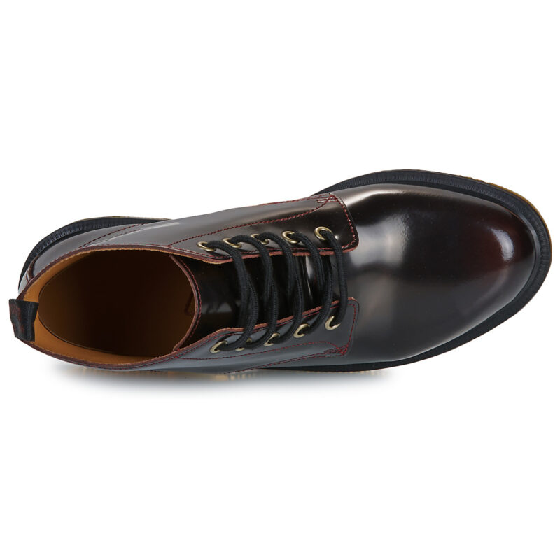 Dr. Martens Emeline Kirschrote Arcadia Red Damen-Ankle-Boots - Gr&ouml;&szlig;e 6