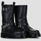 Dr. Martens ANISTONE HI PULL ON BOOT Nero Stivali bassi Donna - 2