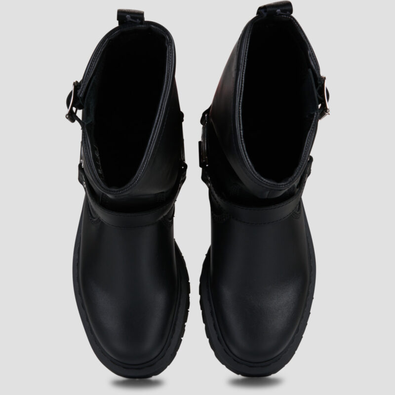 Dr. Martens ANISTONE HI PULL ON BOOT Nero Stivali bassi Donna - 5
