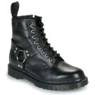 Dr. Martens 1460 HARNESS 8 EYE BOOT Schwarz Damen Stiefel - 1