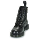 Dr. Martens 1460 HARNESS 8 EYE BOOT Schwarz Damen Stiefel - 3