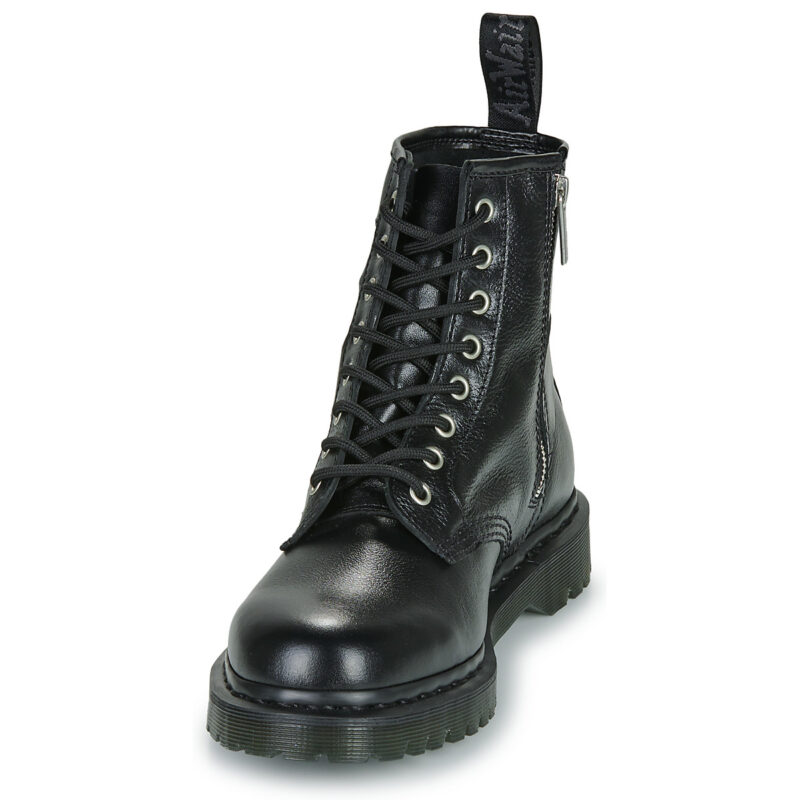 Dr. Martens 1460 HARNESS 8 EYE BOOT Schwarz Damen Stiefel - 3