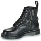 Dr. Martens 1460 HARNESS 8 EYE BOOT Schwarz Damen Stiefel - 4