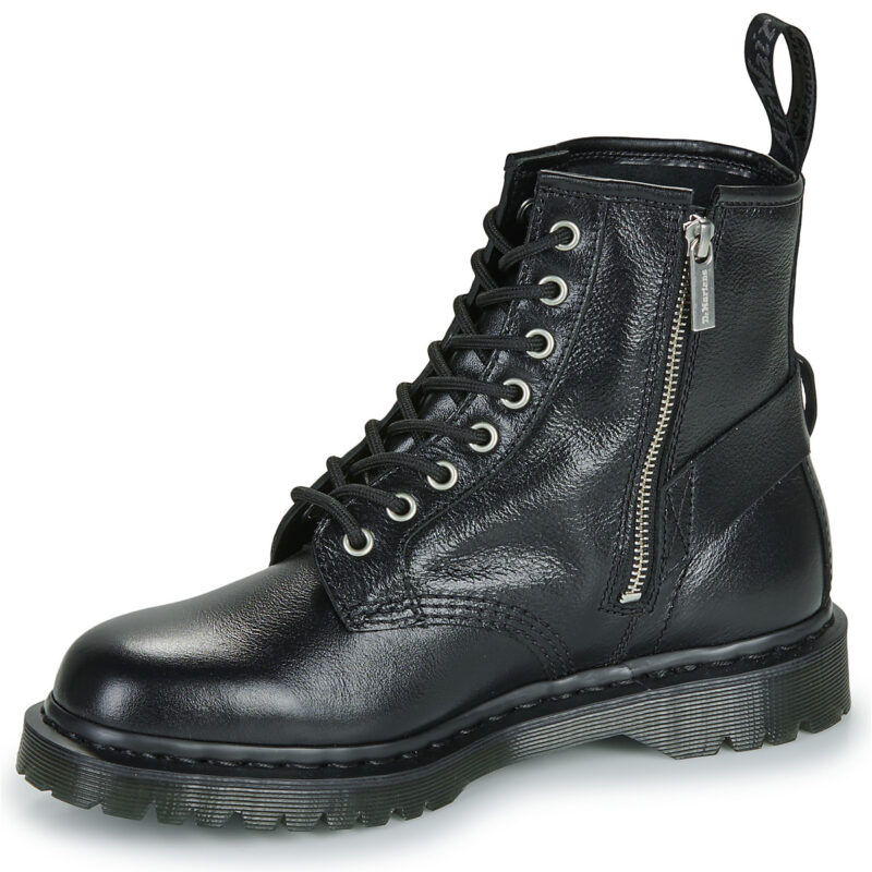 Dr. Martens 1460 HARNESS 8 EYE BOOT Schwarz Damen Stiefel - 4