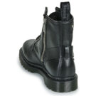 Dr. Martens 1460 HARNESS 8 EYE BOOT Schwarz Damen Stiefel - 5