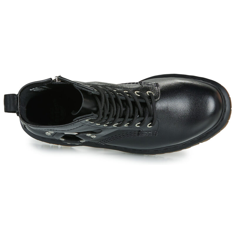 Dr. Martens 1460 HARNESS 8 EYE BOOT Schwarz Damen Stiefel - 6