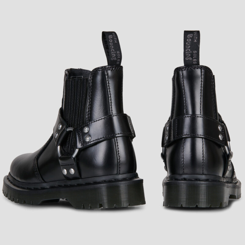 Dr. Martens 2976 HARNESS CHELSEA BOOT Nero Stivaletti Donna - 3
