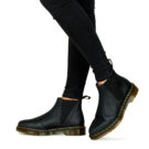 Dr. Martens Bianca II Chelsea Boot Black Virginia Nero Stivaletti Donna - 8