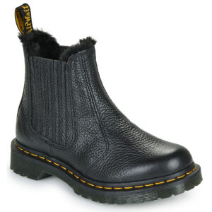 Dr. Martens  2976 Leonore II Chelsea Boot Black Milled Nappa  Nero -  Stivaletti Donna