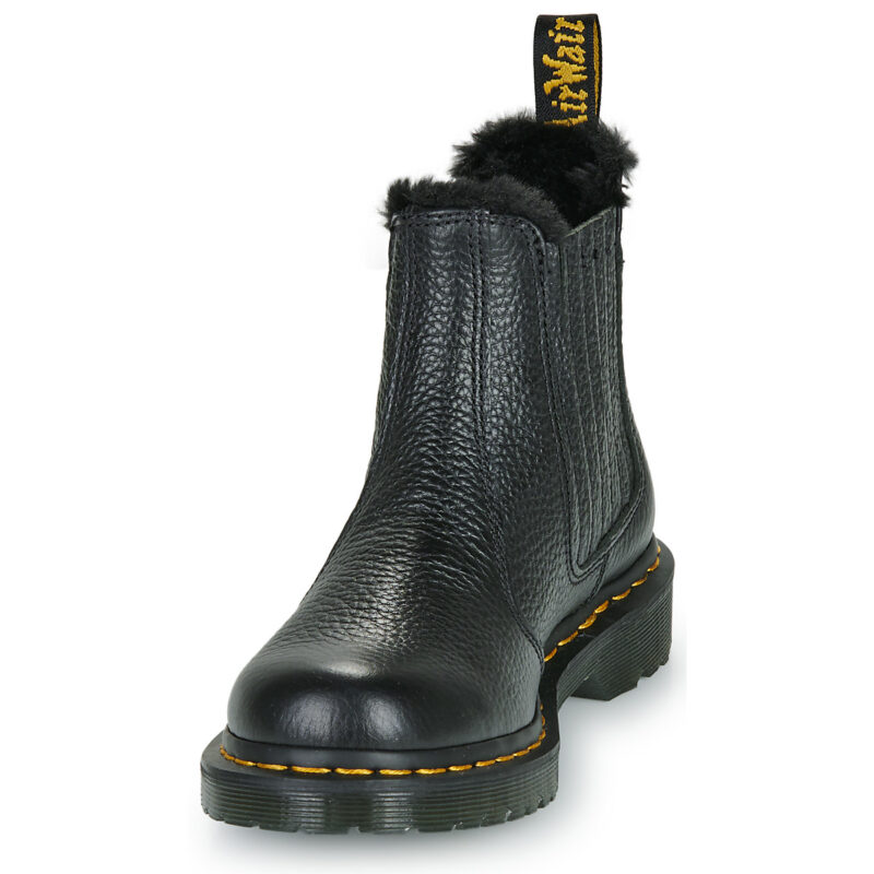 Dr. Martens 2976 Leonore II Chelsea Boot Black Milled Nappa Nero Stivaletti Donna - 3