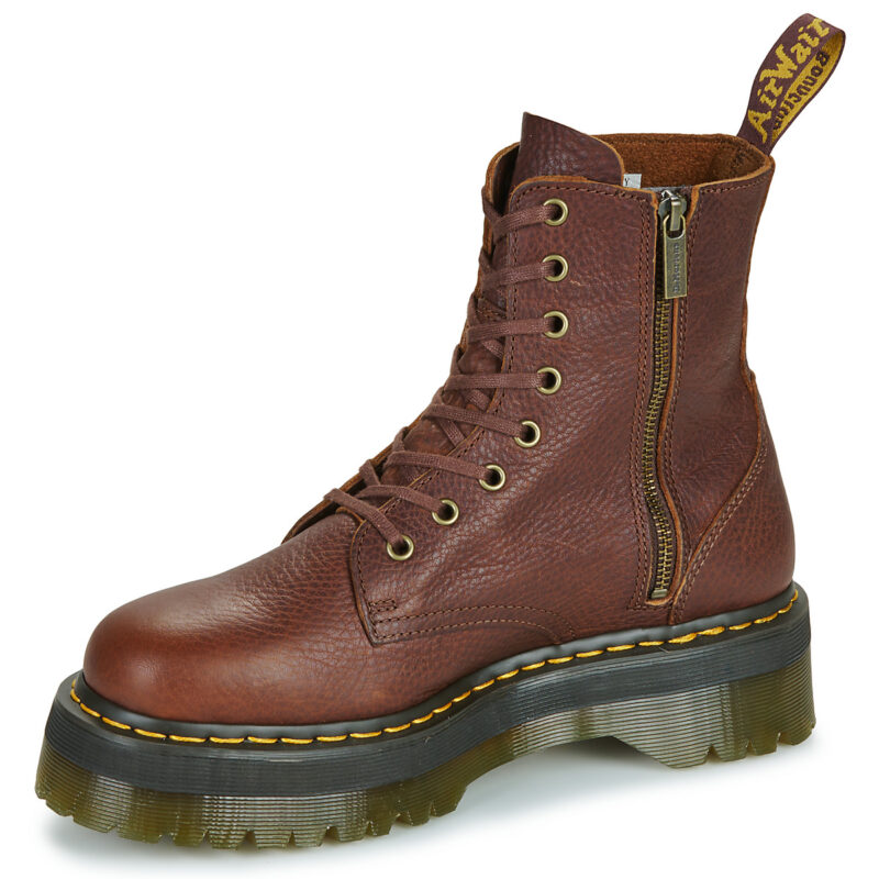 Dr. Martens Jadon 8 Eye Boot Cashew Ambassador Marrone Stivaletti Donna - 4
