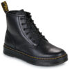 Dr. Martens Brookline Chukka 6 Eye Boot Black Lusso Nero Stivaletti Donna