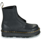 Dr. Martens ZebZag Lace Less Laceless Boot Black Wyoming Nero Stivaletti Donna - 2