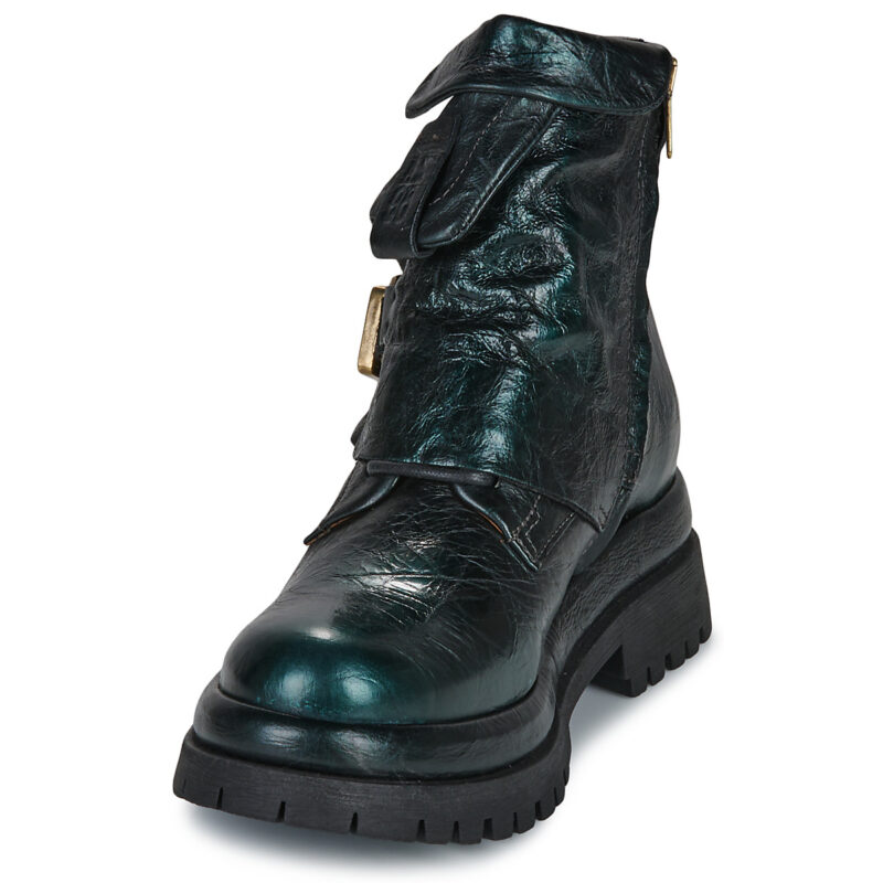 Airstep / A.S.98 DIBLA BUCKLE Verde Stivaletti Donna - 3