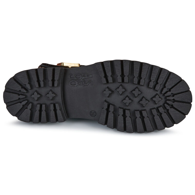 Airstep / A.S.98 DIBLA BUCKLE Verde Stivaletti Donna - 7