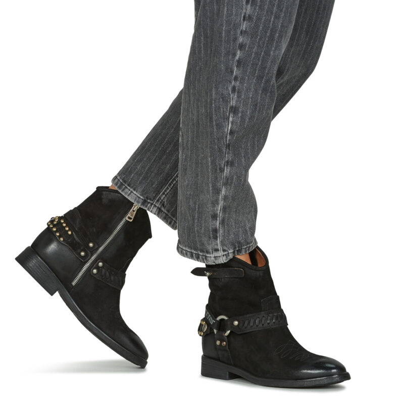 Airstep / AS98 ISOLA BUCKLE Botines negros para mujer - 8