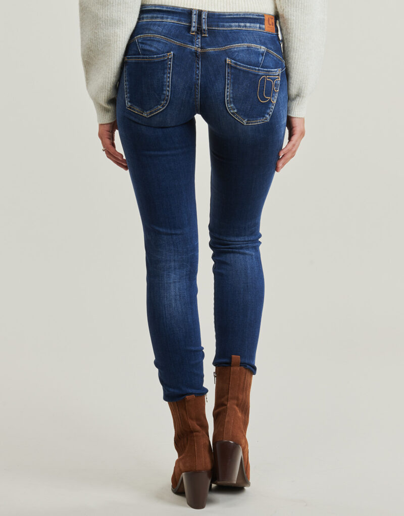 Slim-Jeans Le Temps des Cerises PULP MALLO Blu Jeans Slim Donna - 4