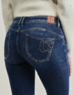 Slim-Jeans Le Temps des Cerises PULP MALLO Blu Jeans Slim Donna - 5