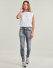 Jeans Slim Le Temps des Cerises PULPHIGH DJALO Grigio Jeans Slim Donna - 2