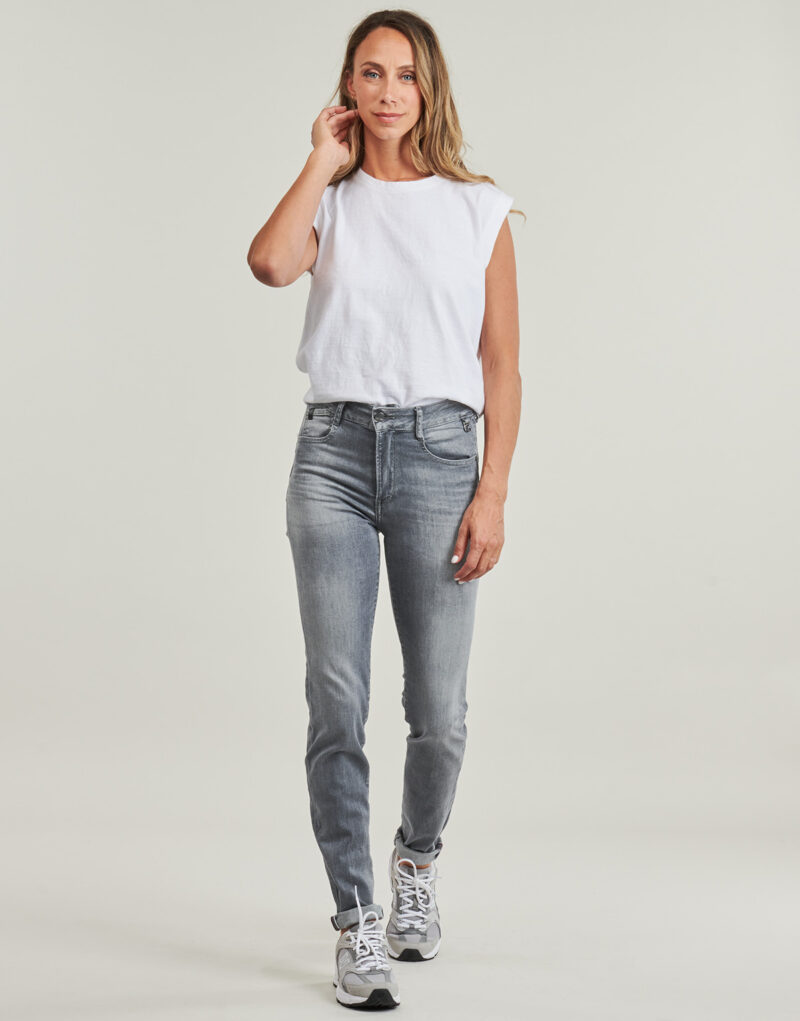 Jeans Slim Le Temps des Cerises PULPHIGH DJALO Grigio Jeans Slim Donna - 2