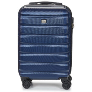 David Jones CHAUVETTINI 34L CABIN Blu Valigia rigida Donna