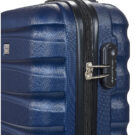 David Jones CHAUVETTINI 34L CABIN Blu Valigia rigida Donna - 4