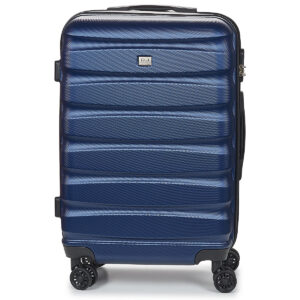 David Jones CHAUVETTINI 65L MEDIUM Blu Valigia rigida Donna