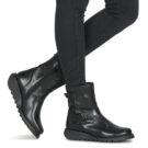 Fly London SORF Black Women's Ankle Boots - 8
