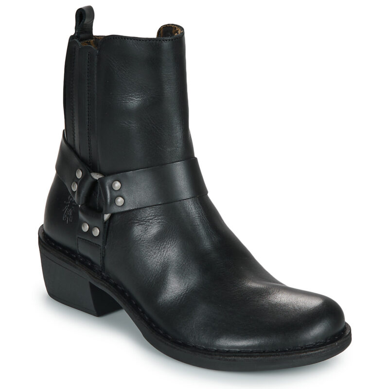 Fly London MEBI Black Women's Ankle Boots - 1