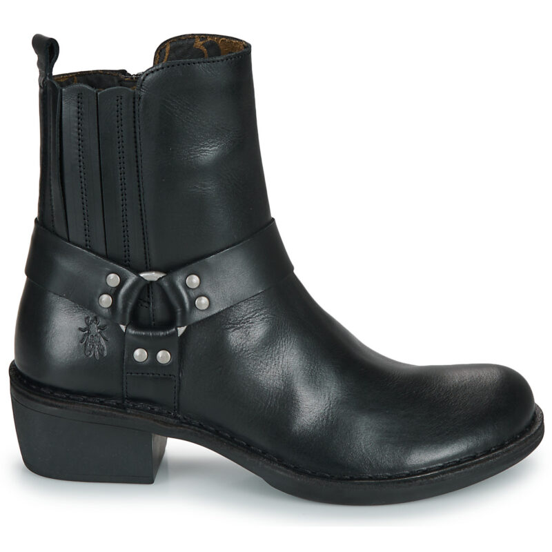 Fly London MEBI Black Women's Ankle Boots - 2