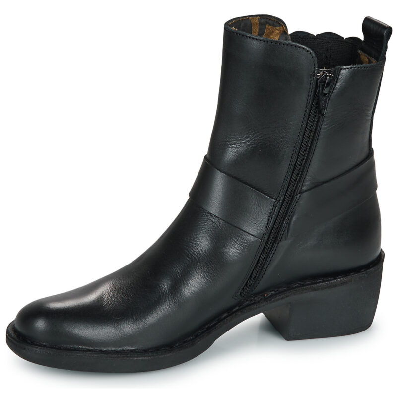 Fly London MEBI Black Women's Ankle Boots - 4